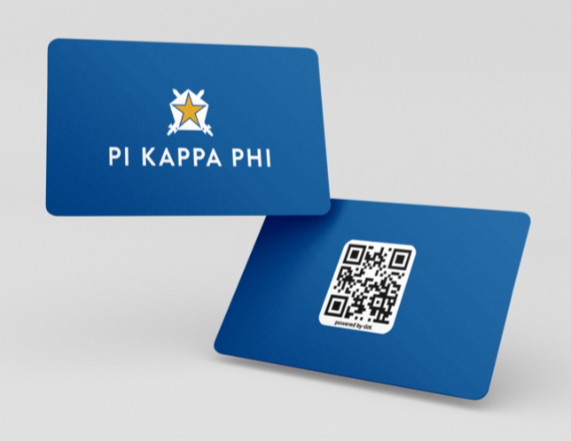 Pi Kappa Phi Branded dot.card